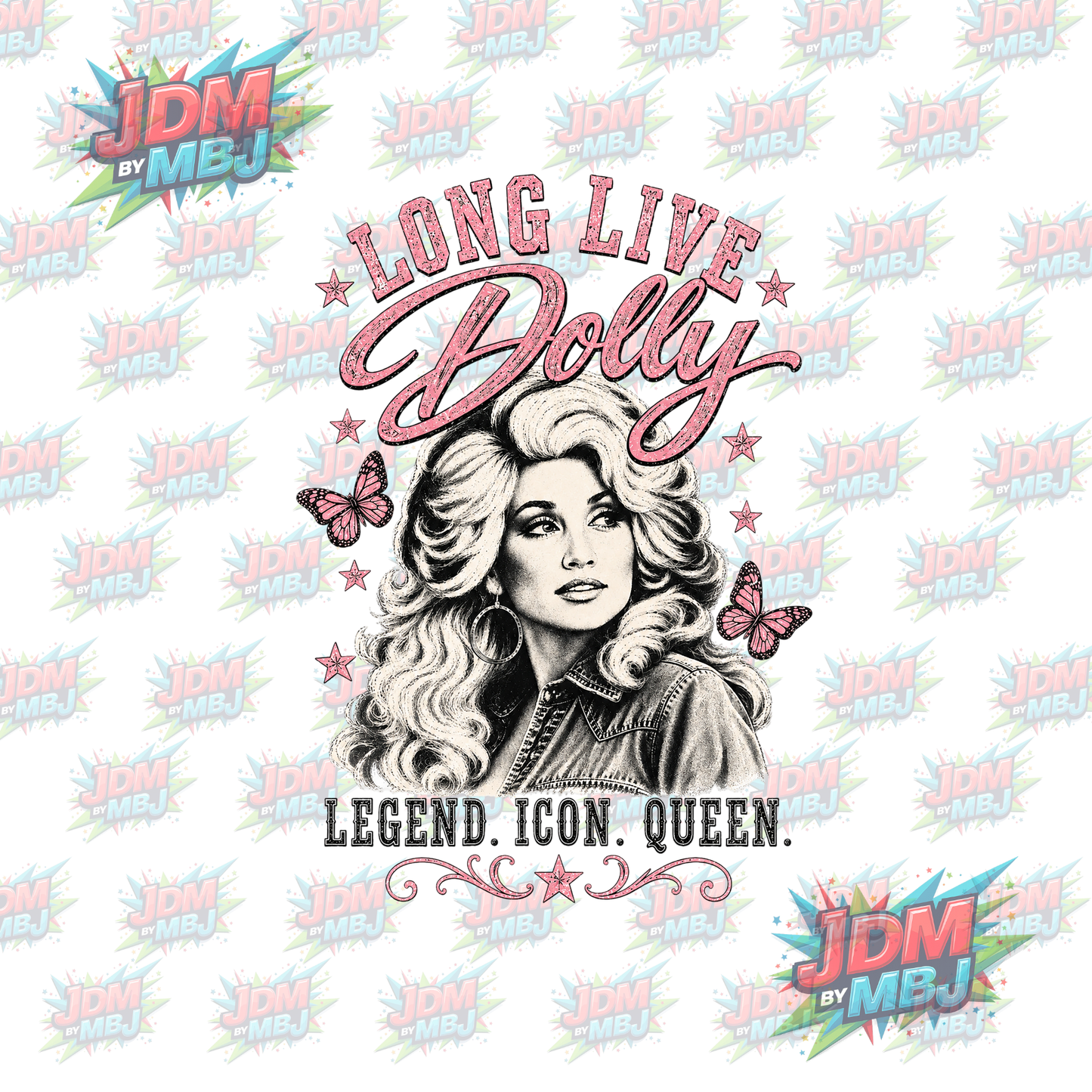 Iron On - Dolly Parton DTF