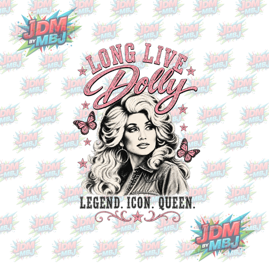 Iron On - Dolly Parton DTF