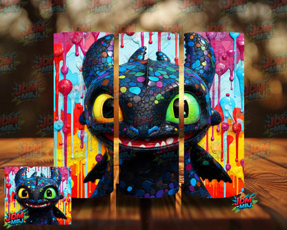 Inspired by Toothless Sublimation Prints