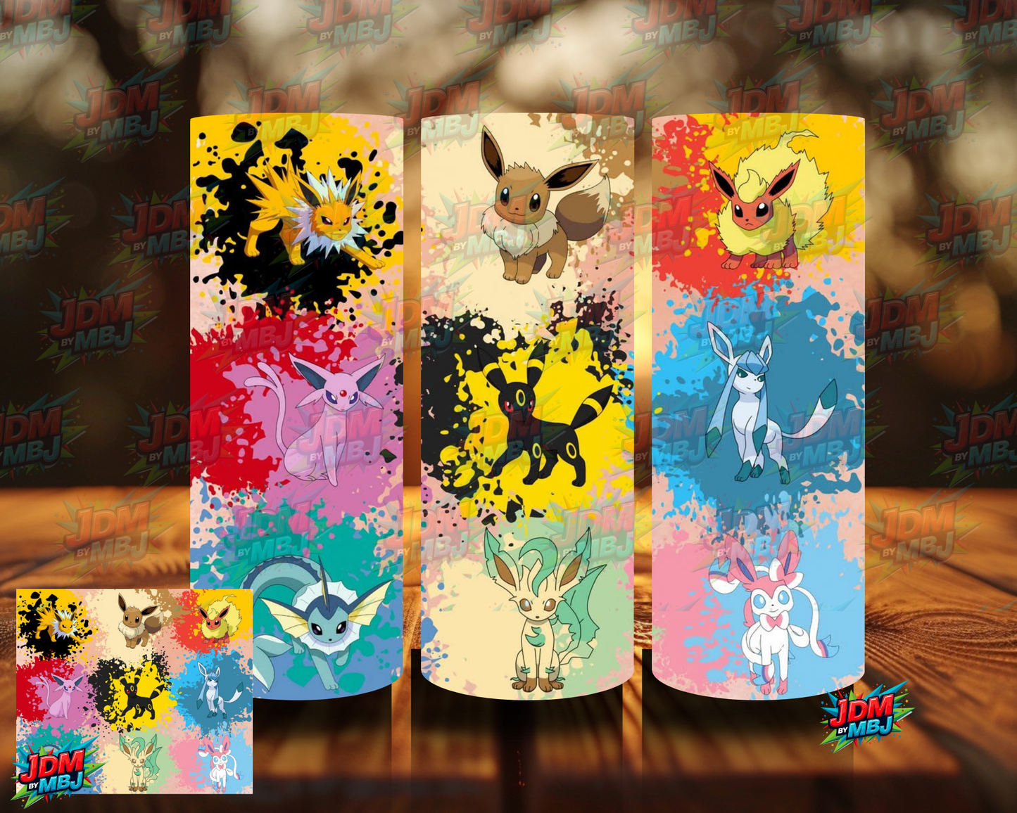 Inspired by Pokémon Sublimation Prints