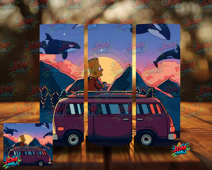 Inspired by The Simpson Sublimation Prints