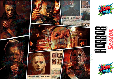 Inspirado en el terror [Volumen 1] Impresiones por sublimación