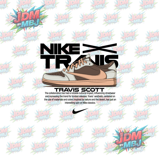 Iron On - Nike "Travis Scott" Black DTF