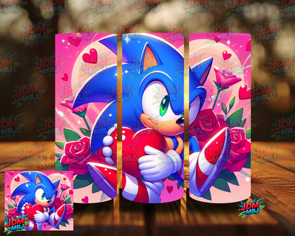 Inspired by Sonic The Hedgehog Sublimation Prints