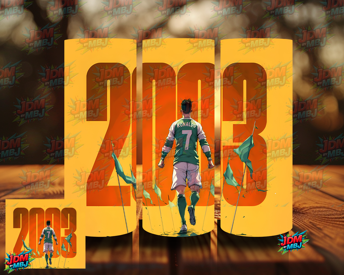 Inspired by Cristiano Ronaldo Sublimation Prints