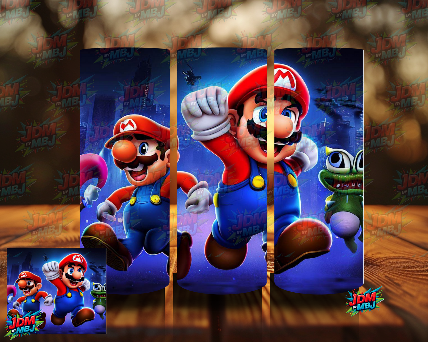 Inspired by Super Mario Sublimation Prints