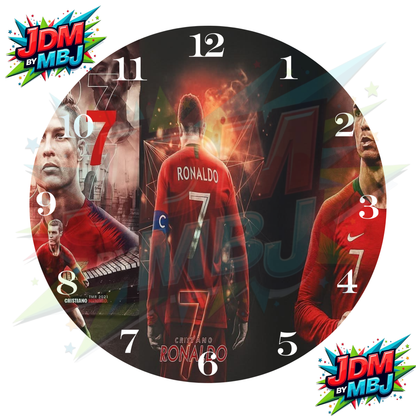 Impresiones de sublimación de relojes de 8 pulgadas (20 cm x 20 cm) - Inspiradas en la moda masculina