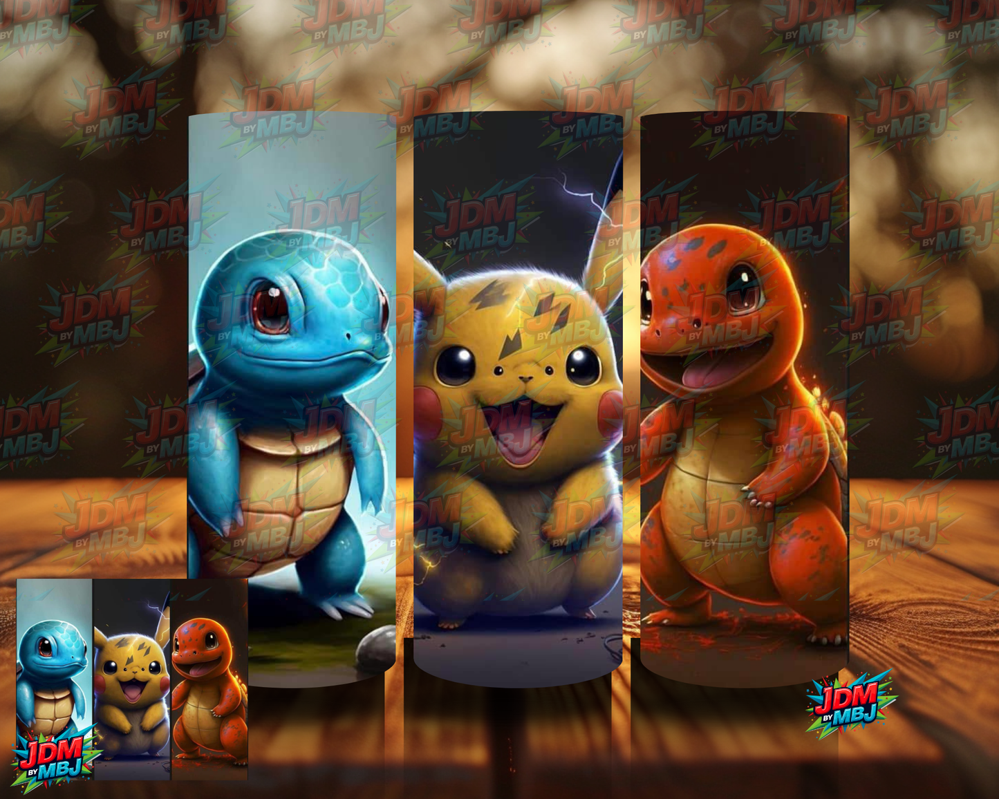 Inspired by Pokémon Sublimation Prints