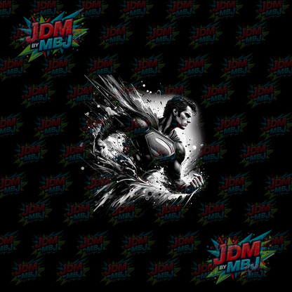 Iron On - Superhero Halftone DTF