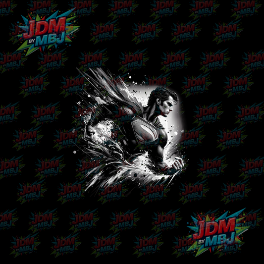 Iron On - Superhero Halftone DTF