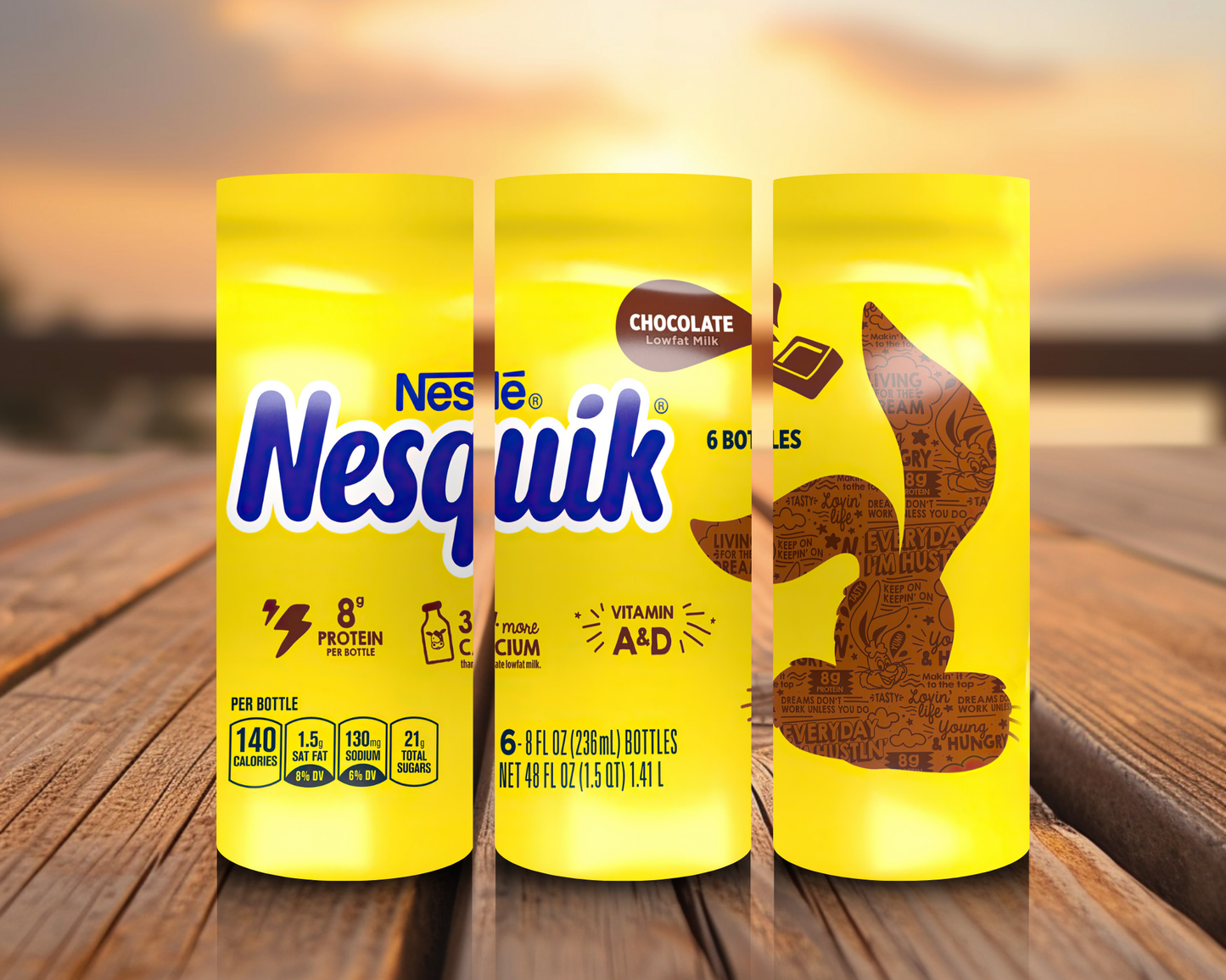 Inspirado en impresiones de sublimación de snacks