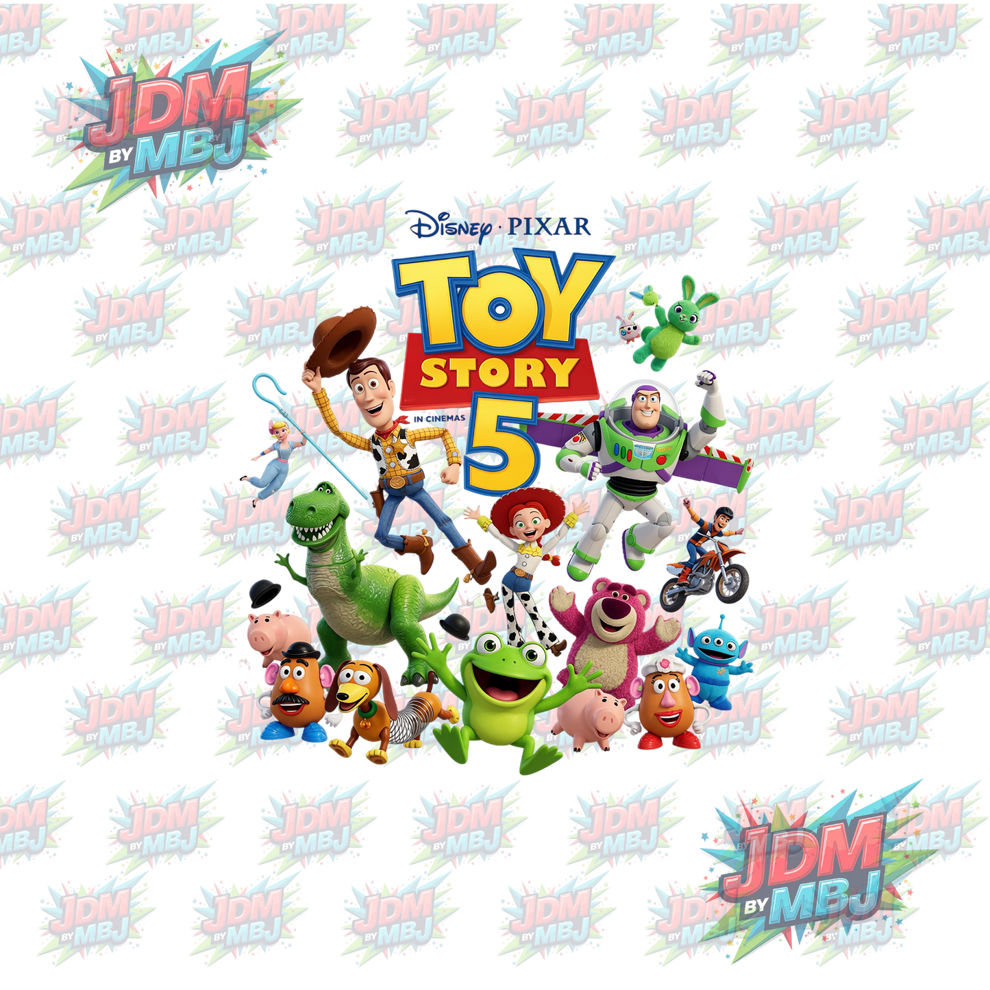 Iron On - Toy Story DTF 20cm
