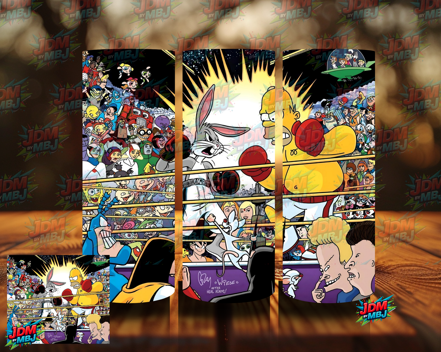 Inspired by The Simpson Sublimation Prints