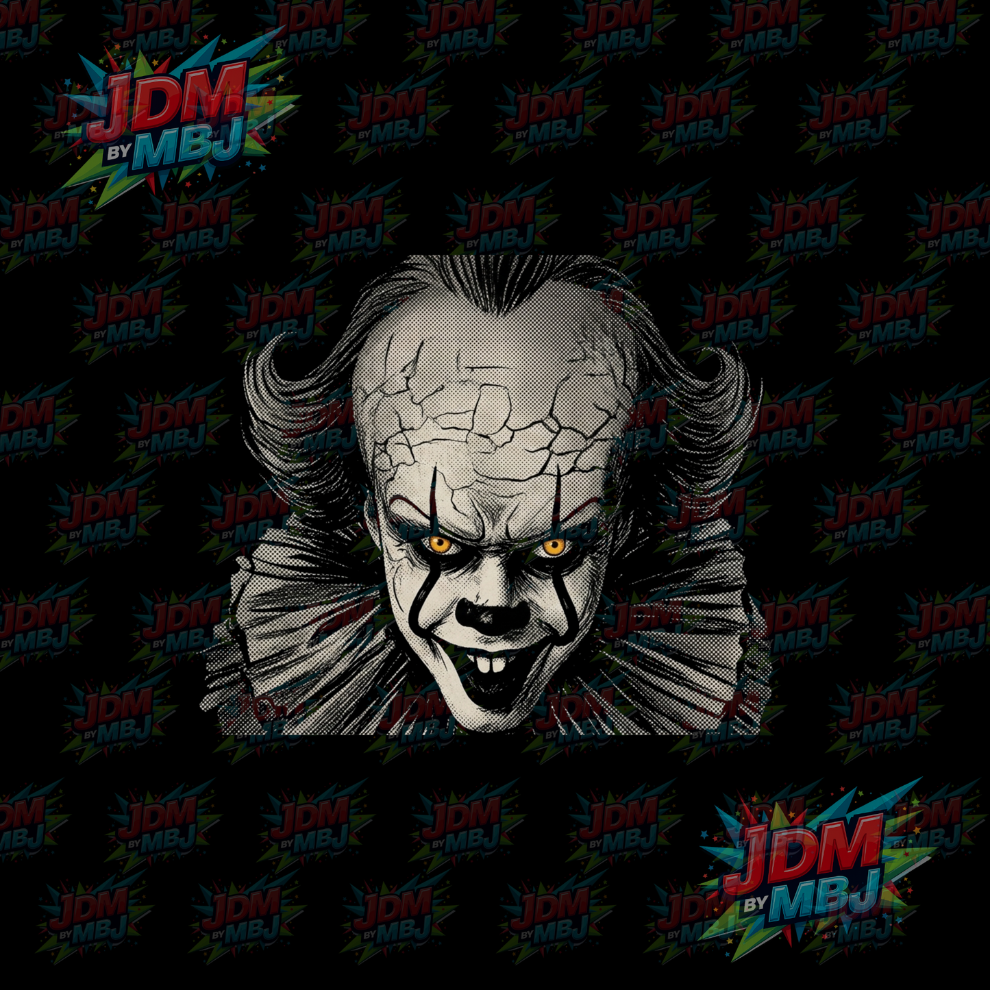 Iron On - Horror 'Halftone' DTF