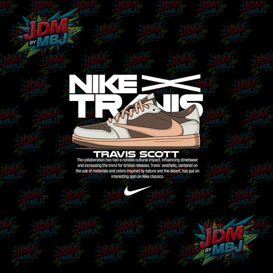 Iron On - Nike "Travis Scott" White DTF
