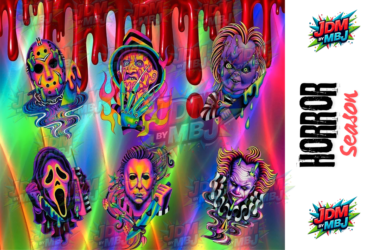 Inspirado en el terror [Volumen 1] Impresiones por sublimación