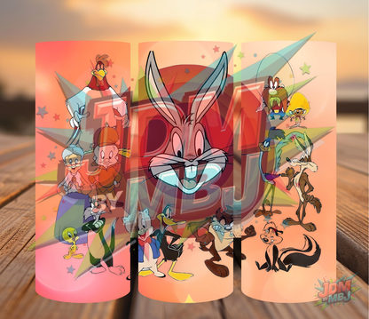 Inspirado en las impresiones de sublimación de Looney Tunes