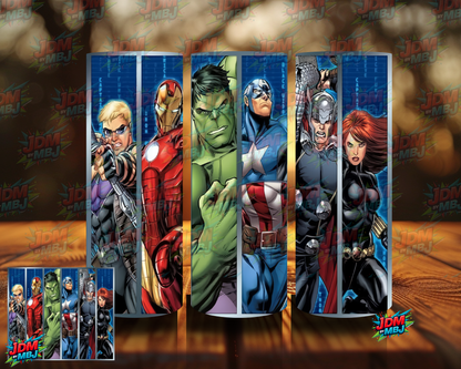 Inspired by Marvel Sublimation Prints