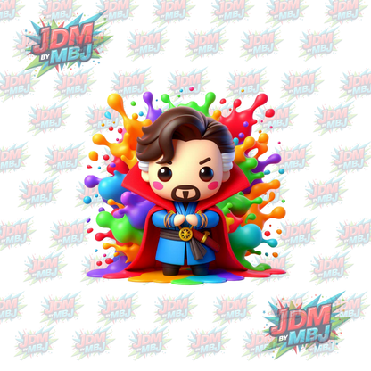 Iron On - Inspired Disney Colour Splash DTF 20cm