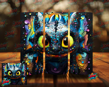 Inspired by Toothless Sublimation Prints