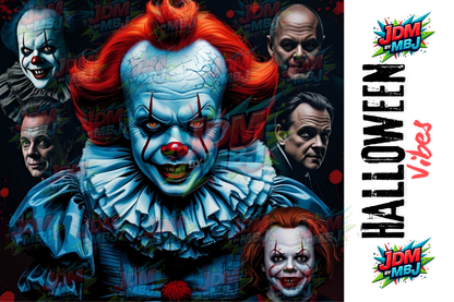 Inspirado en las impresiones de sublimación de Halloween