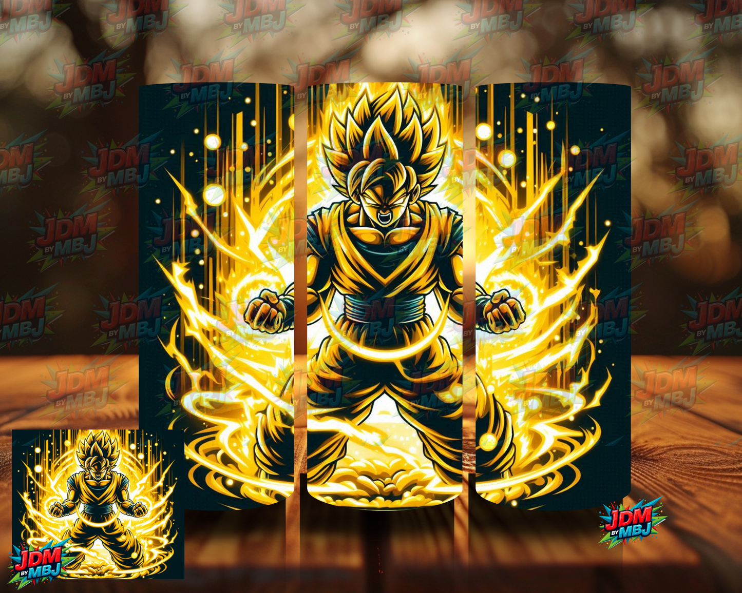 Inspired by Dragon Ball Z Sublimation Prints