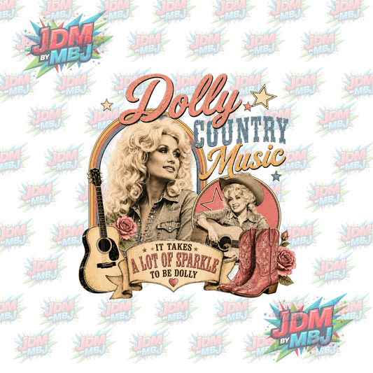 Iron On - Dolly Parton DTF