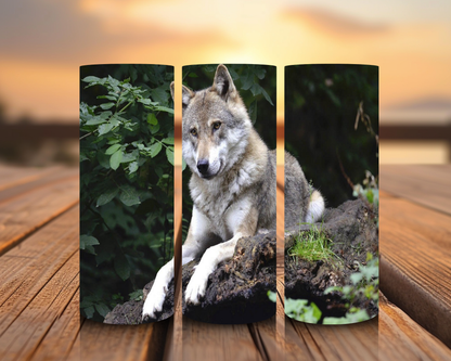 Inspirado en impresiones de sublimación de lobos