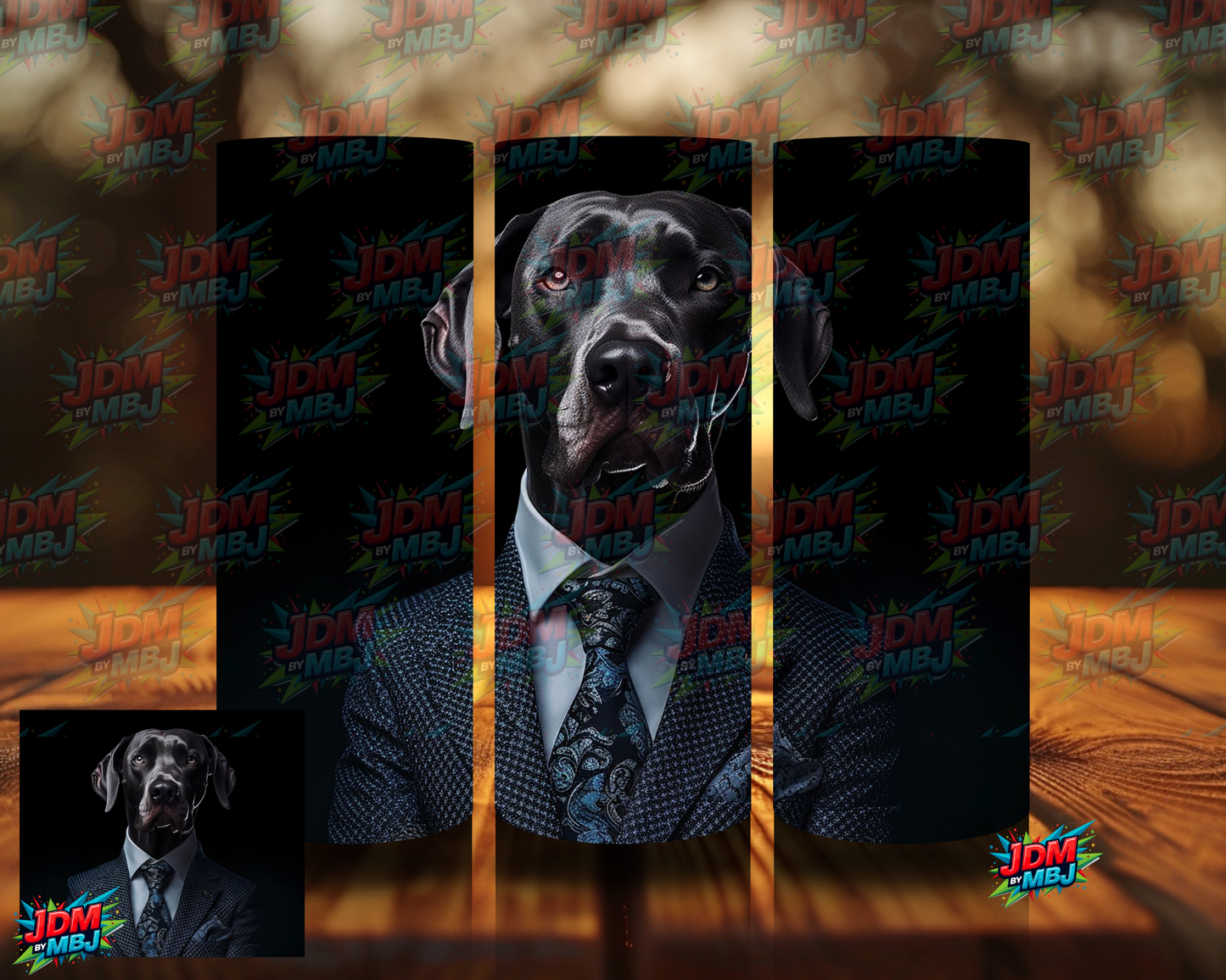 Dog's in Suit Sublimation Prints