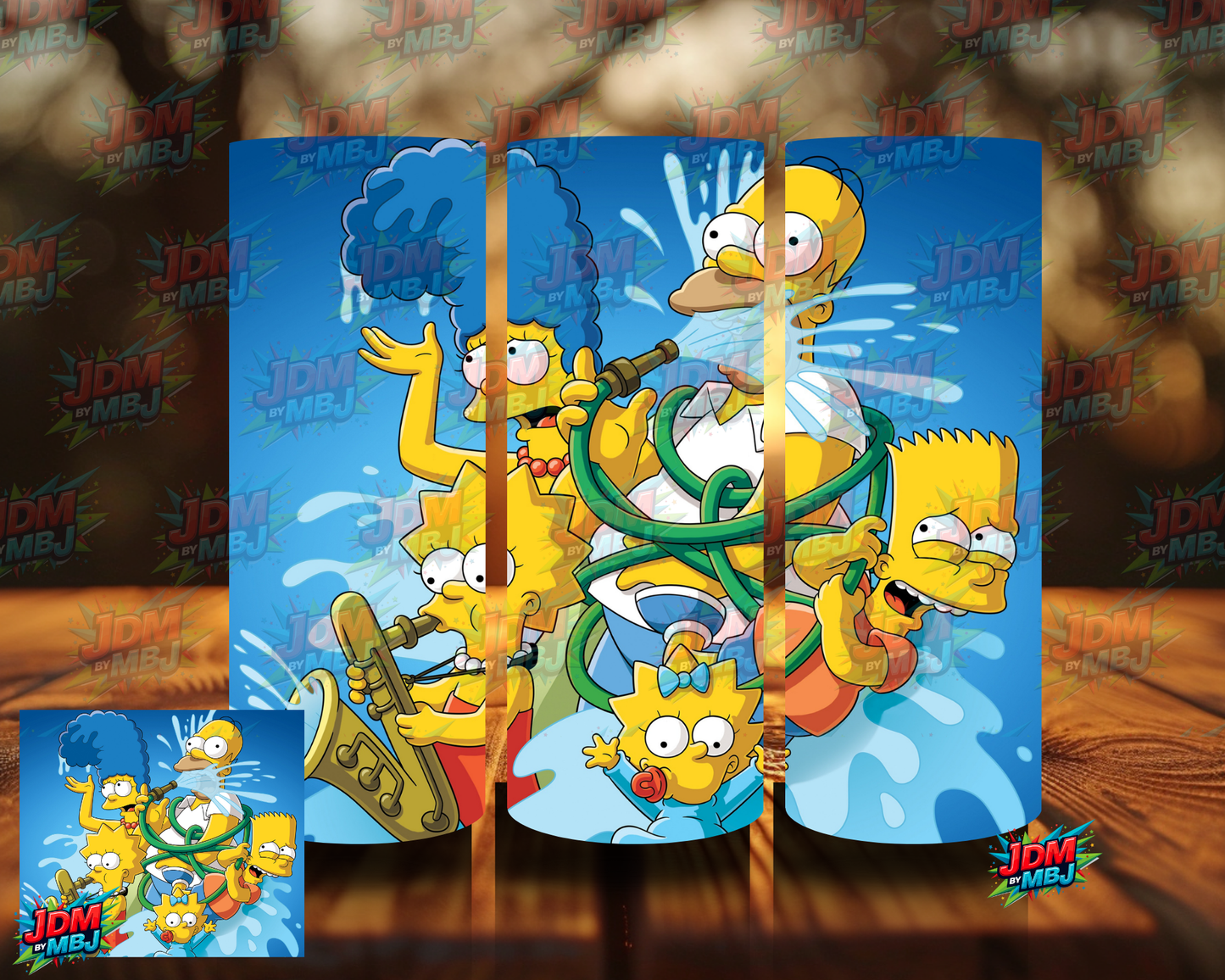 Inspired by The Simpson Sublimation Prints