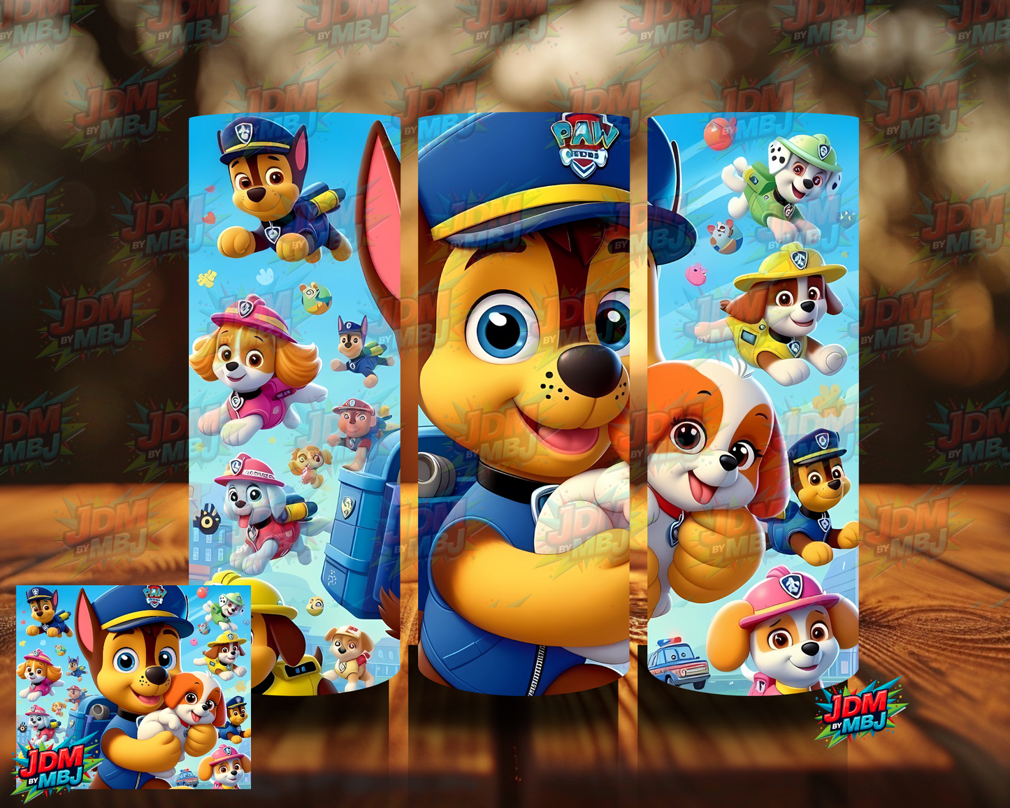 Inspired by Paw Patrol Sublimation Prints