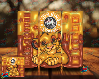 Bubble Style "Coffee" Sublimation Prints