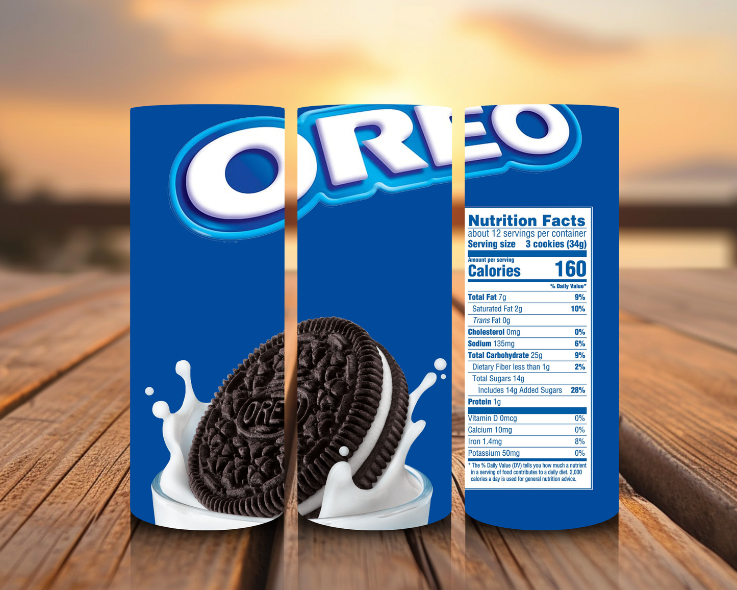 Inspirado en impresiones de sublimación de snacks