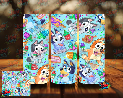 Inspired by Bluey Sublimation Prints