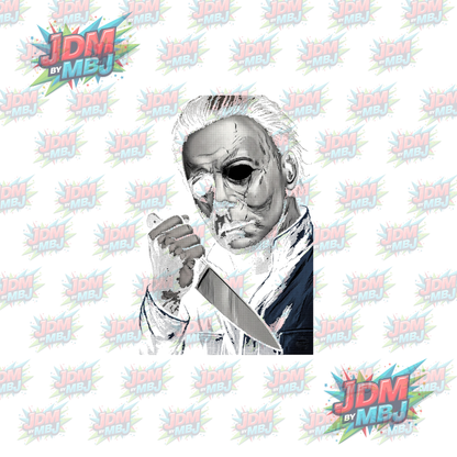 Iron On - Horror 'Halftone' DTF