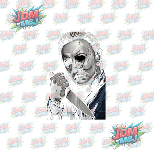 Iron On - Horror 'Halftone' DTF
