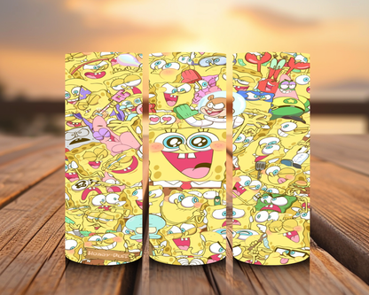 Inspired by Sponge Bob Square Pants Sublimation Prints