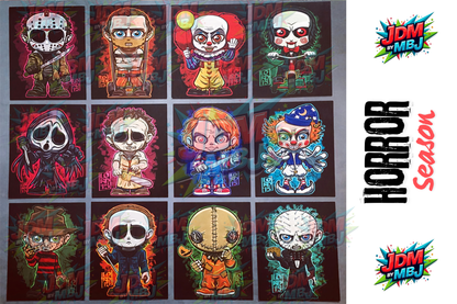 Inspirado en el terror [Volumen 1] Impresiones por sublimación