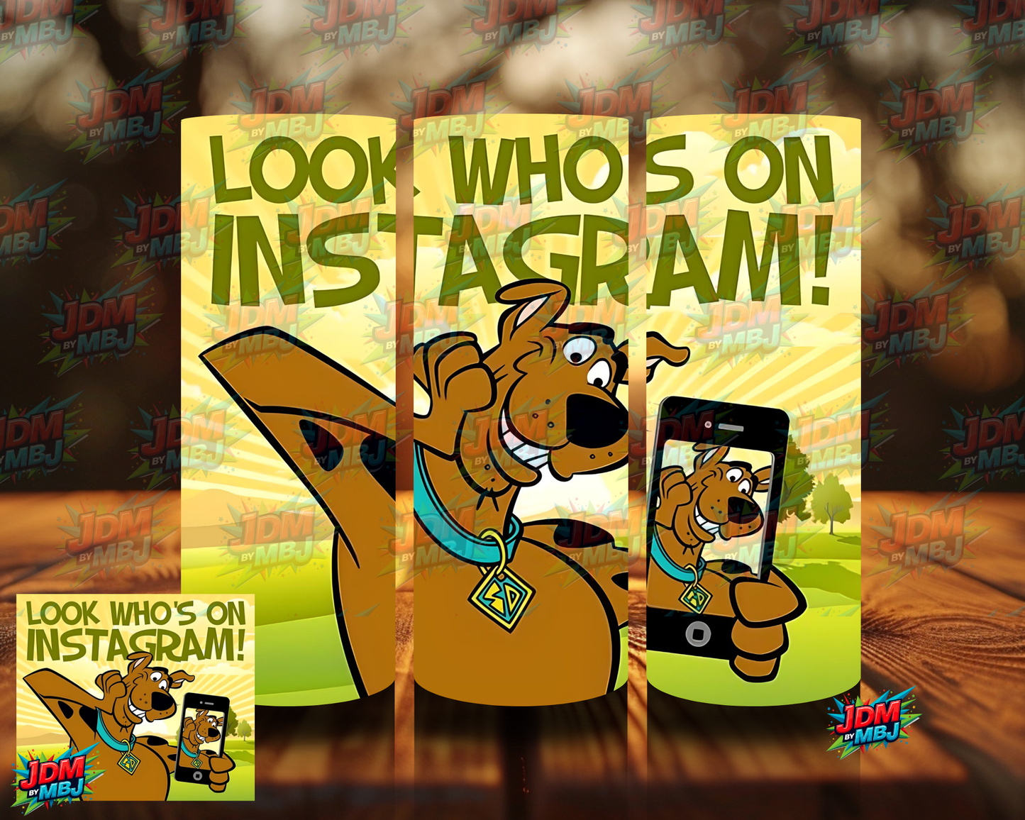 Inspired by Scooby Doo Sublimation Prints