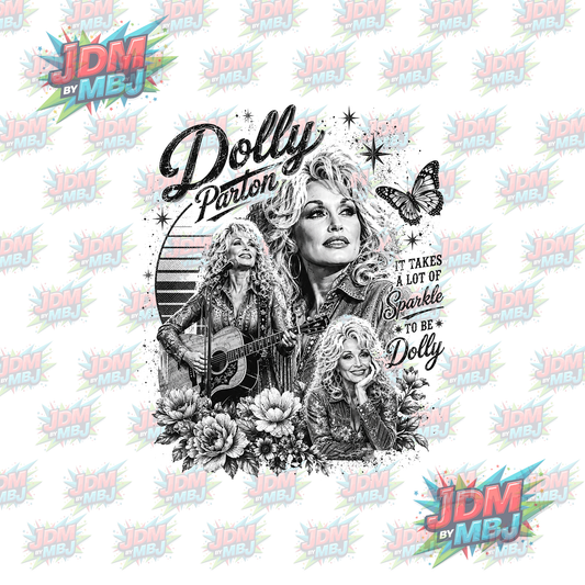 Iron On - Dolly Parton DTF