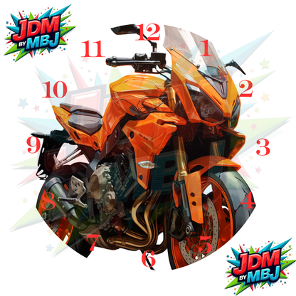 Impresiones de sublimación de relojes de 8 pulgadas (20 cm x 20 cm) - Inspiradas en la moda masculina