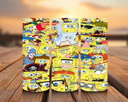 Inspired by Sponge Bob Square Pants Sublimation Prints