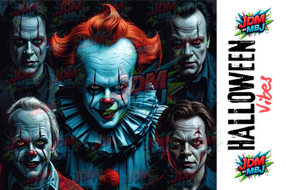 Inspirado en las impresiones de sublimación de Halloween