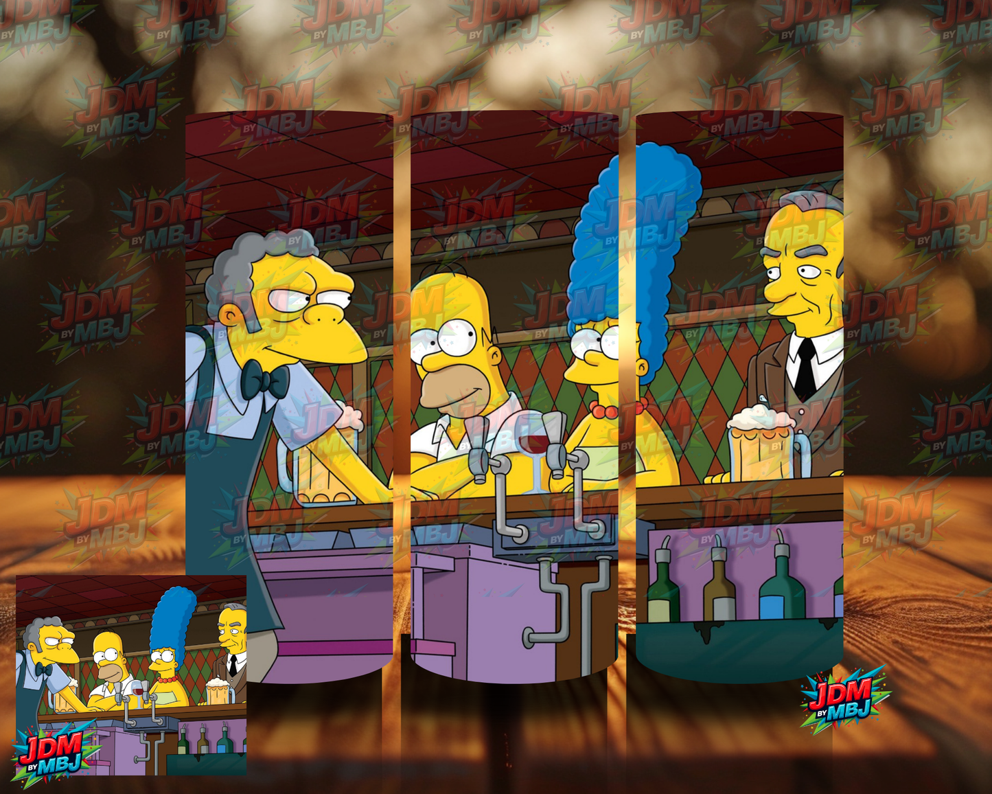 Inspired by The Simpson Sublimation Prints