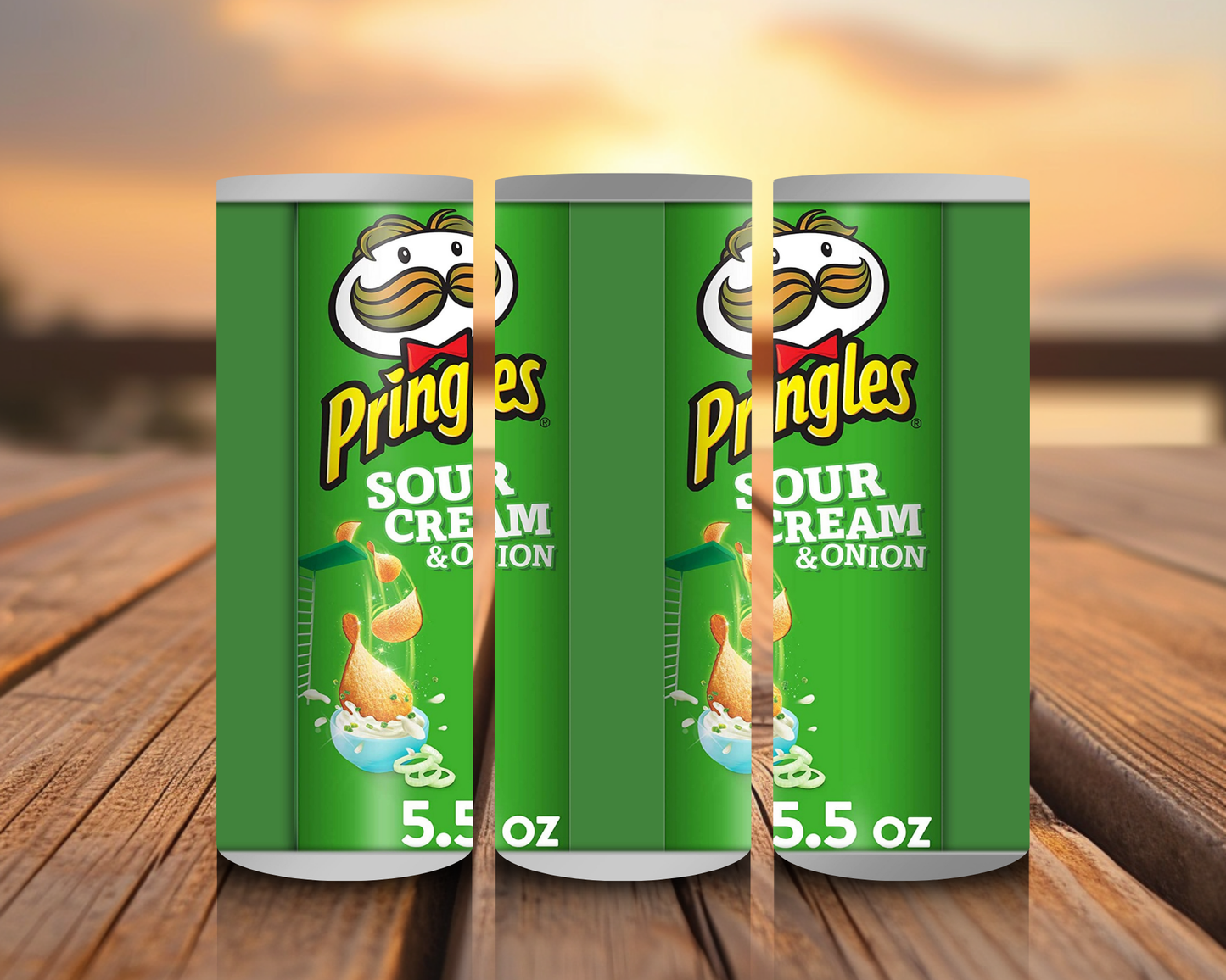 Inspirado en impresiones de sublimación de snacks