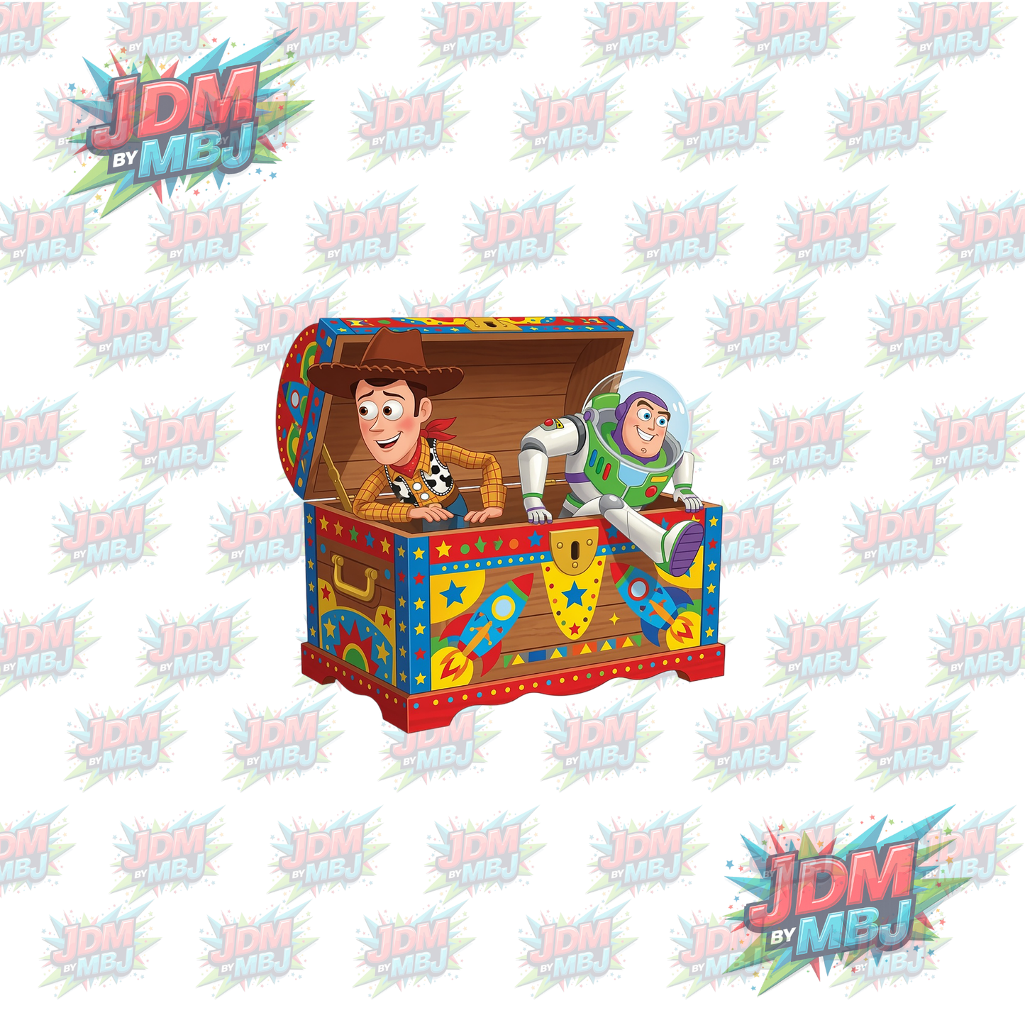 Iron On - Toy Story DTF 20cm