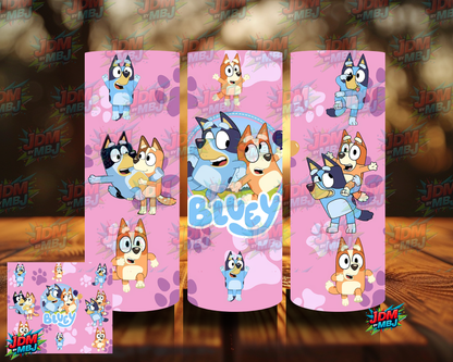 Inspired by Bluey Sublimation Prints