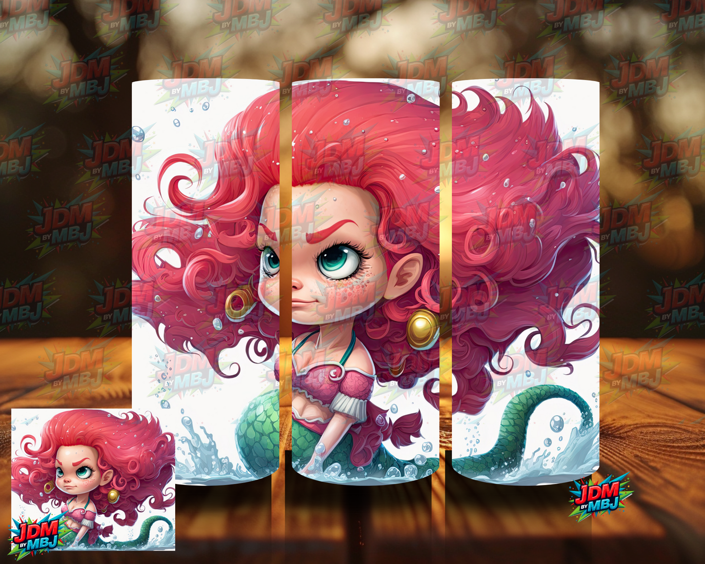 Inspired by The Little Mermaid Sublimation Prints