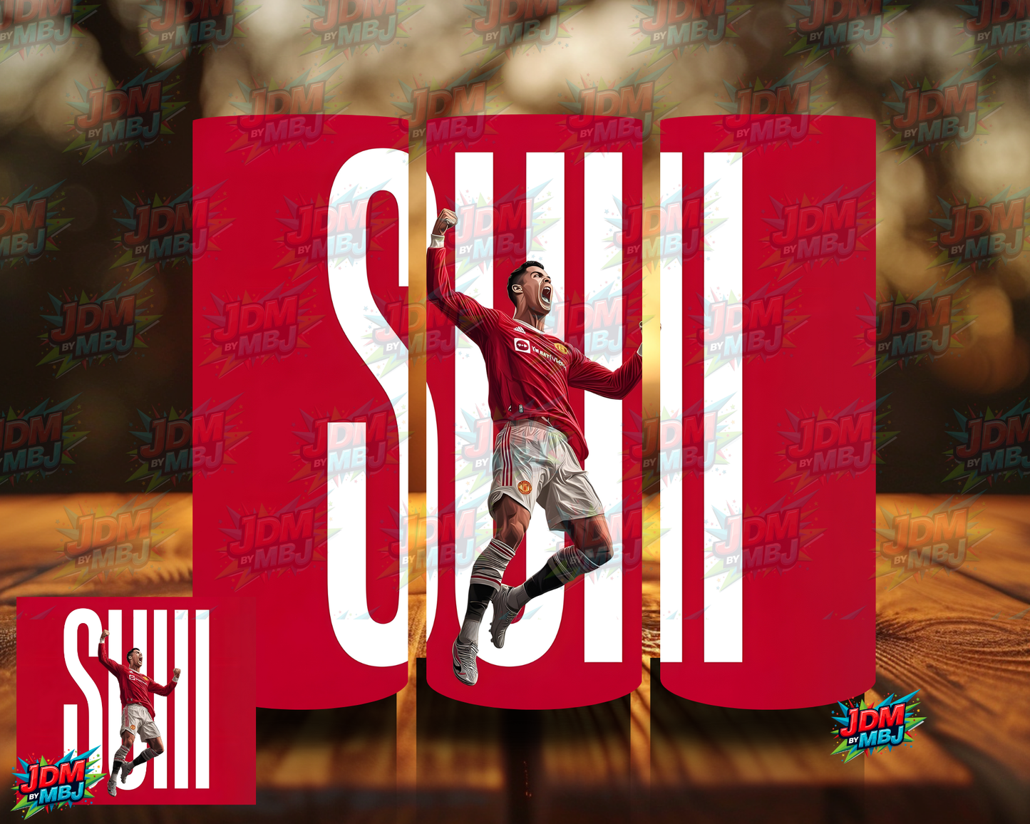 Inspired by Cristiano Ronaldo Sublimation Prints