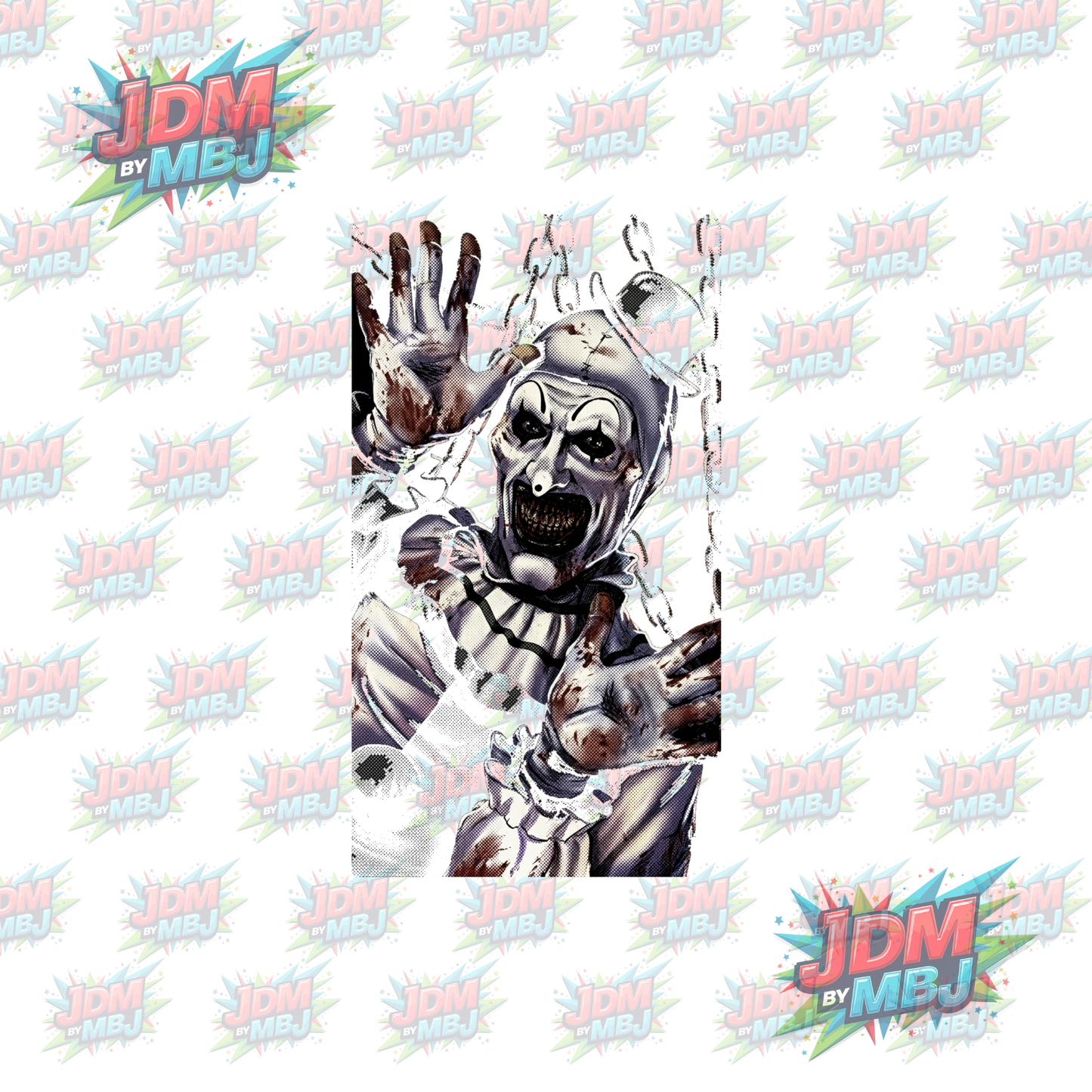 Iron On - Horror 'Halftone' DTF
